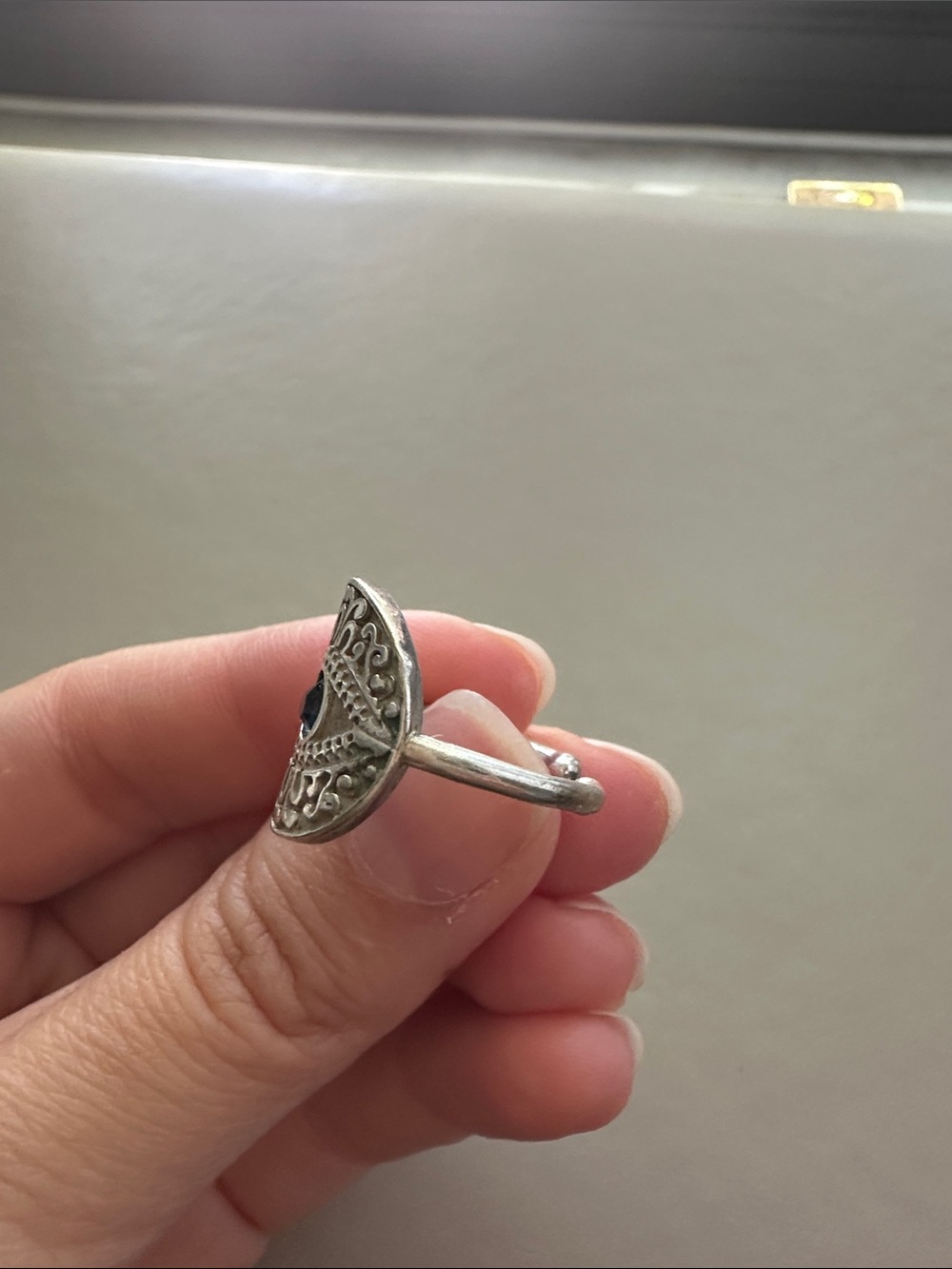 Alex and Ani evil eye ring - Picture 2 of 3